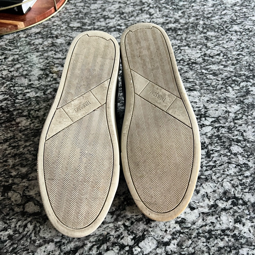 Thursday Men's Brown Leather Sneakers - Picture 5 of 5